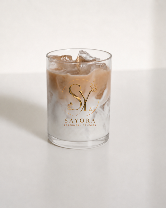 Cafe Coffee Latte Candle